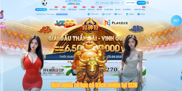 Định nghĩa cờ bạc có trách nhiệm tại 123B