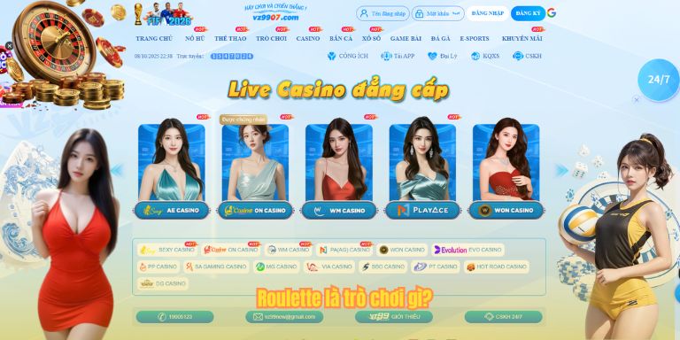 Roulette là trò chơi gì?